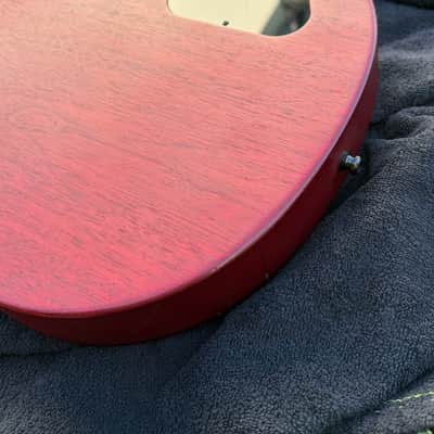 Gibson Les Paul Junior LPJ EMG upgrade gloss headstock upgrade left handed lefty image 20
