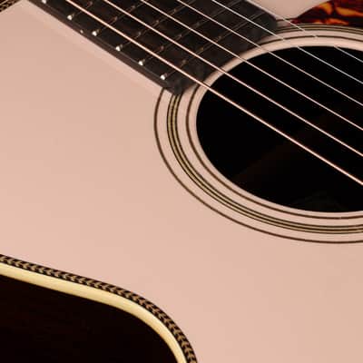Atkin OO37 Custom - Baked Sitka Spruce & Indian Rosewood - Powder Pink image 21