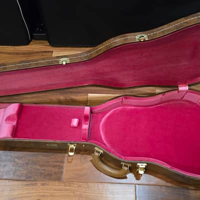 Gibson Gibson Lifton Historic 5-Latch Non-Aged Brown/Pink Les Paul Case 2026 image 5