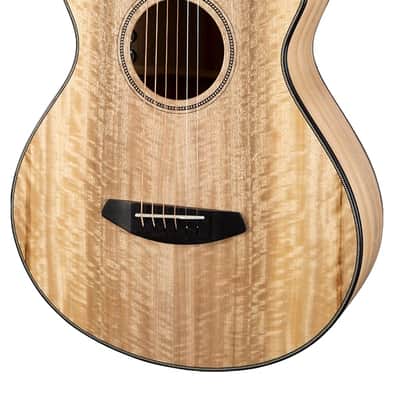 Breedlove Oregon Concertina CE Acoustic-Electric Guitar - Natural Myrtlewood image 2