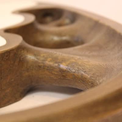 The "Optimized Illusion" by Cowtown 3D Prints - The Optimal Electric Guitar, 3D printed with Real Wood and Carbon Fiber image 4