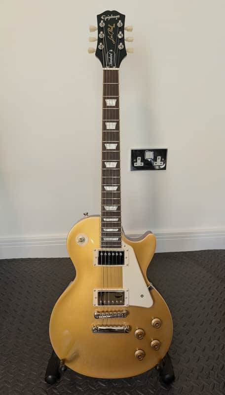Epiphone Les Paul Standard 50s Metallic Gold 2022 – Excellent Condition image 1