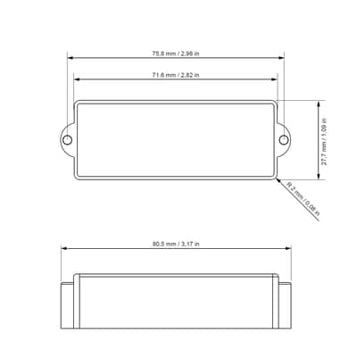 Delano 5 AL/M2 AS (american standard) bass pickup image 2