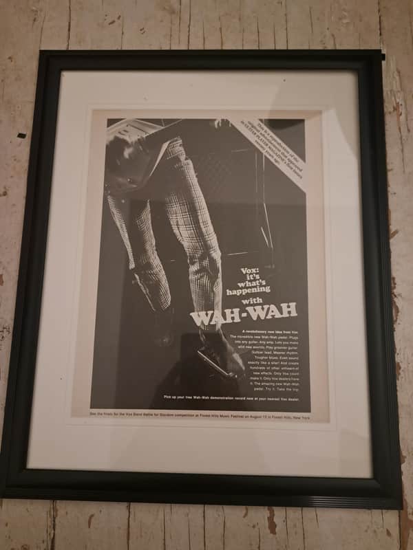1987 Vox Wah Advertisement image 1