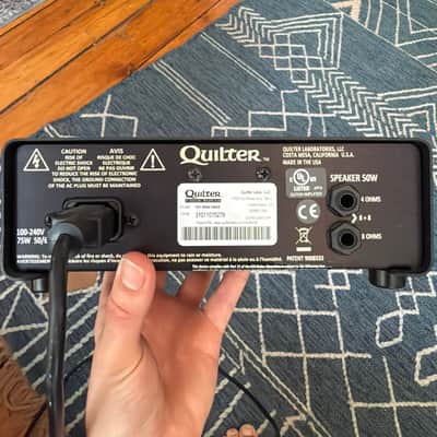 Quilter 101 Mini Guitar Amp Head 2010s - Black image 2