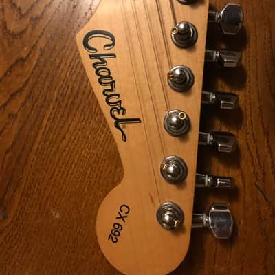 Charvel  (Jackson) CX 692  1992  MIJ - Blue - Dimarzio DP159 FBK Evolution bridge image 6