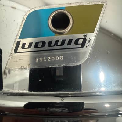 Ludwig 6.5x14 LM411 70’s - Chrome over aluminum image 2