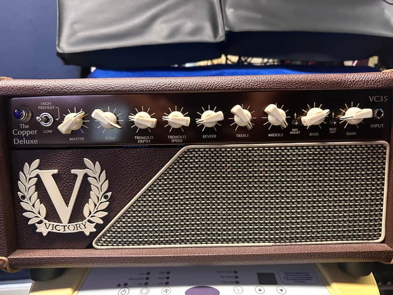 Victory Amps VC35H The Copper Deluxe 35-Watt Guitar Head 2019 - 2021 - Brown image 1