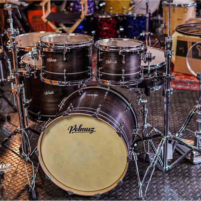 Polmuz Maple Model 1 - 22/10/12/16/18/14sd - Satin Inlayed Black Fade image 5