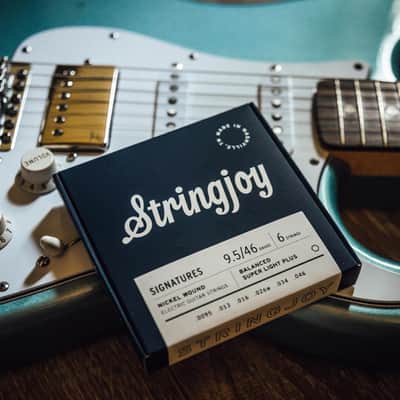 Stringjoy Signatures Balanced Super Light Plus Electric Guitar Strings 9.5-46 image 2
