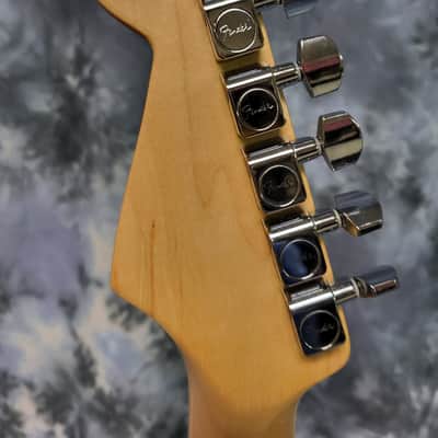 2008 Made in Mexico Fender Stratocaster Black Maple Pro Setup New Strings New Deluxe Fender Gigbag image 12