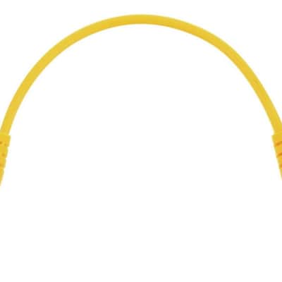 Doepfer A-100C 15 Eurorack Patch Cable - Yellow (15cm) image 5