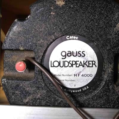 Gauss, JBL, speakers, drivers, horns image 6