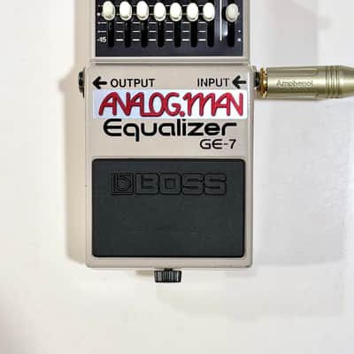 Analogman Made in Japan Boss GE-7 Pro Mod EQ Pedal Great Condition FAST SHIP! image 9