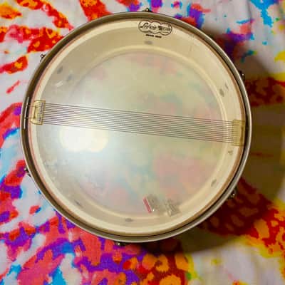 Ludwig No. 491 Pioneer 5.5x14" 6-Lug Snare 1964 - Red Sparkle image 11