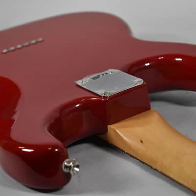 2021 Fender Noventa Stratocaster Crimson Red w/Bag image 9