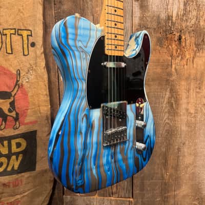 Fender FSR Swirl Telecaster 2013 - Blue Swirl image 3