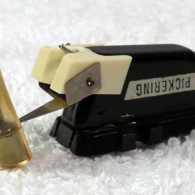70's Pickering V-15 Micro IV ATE Turntable Phono Cartridge with Brand New NOS Polished Diamond Conical Tip Stylus, Screws in Excellent Condition! image 4