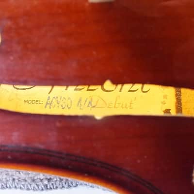 Antoni ACV30 4/4 Violin with Bow, Hard Case, Shoulder Rest & Resin (Used) image 9