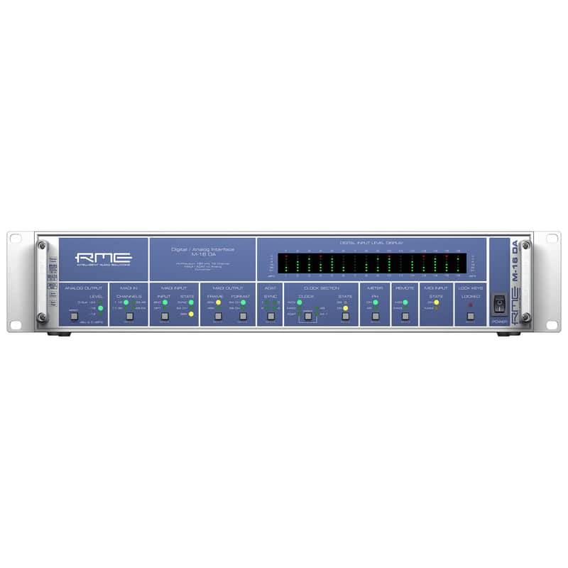 RME M-16 DA MADI / ADAT to Analog Converter image 1