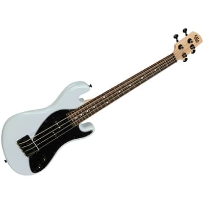 Solid Body U-Bass 4 cordes Light Blue + housse Kala image 2