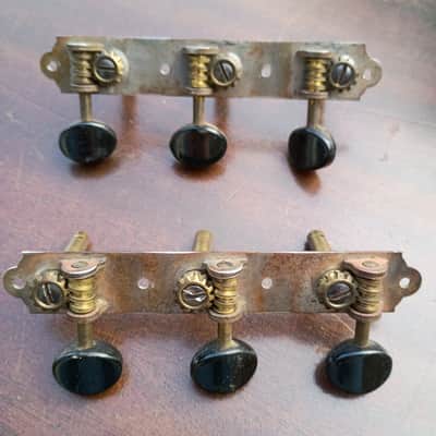 40s Kluson 3 on a plate open back tuners 3x3 set image 2