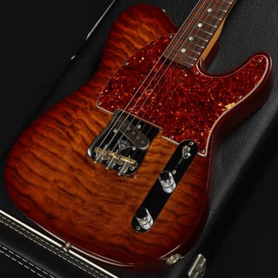 Fender Custom Shop Master Built Series Quilt Top Esquire NOS by Jason Smith, Tobacco Sunburst [CZ526154] (07/20) image 1