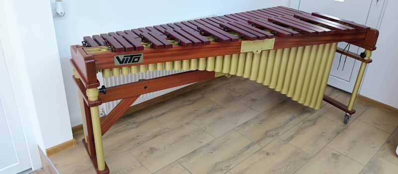 VITO Instruments VPCM 4.3 Marimba 2020 – Handmade by Nenad Vitko – African Padouk / Mahogany – A2-C7 image 1