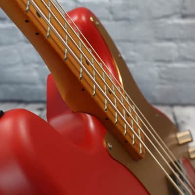 Squier 40th Anniversary Vintage Edition Precision Bass 2022 - Present - Satin Dakota Red image 7