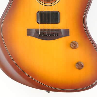 Fender Acoustasonic Standard Jazzmaster Honey Burst image 3