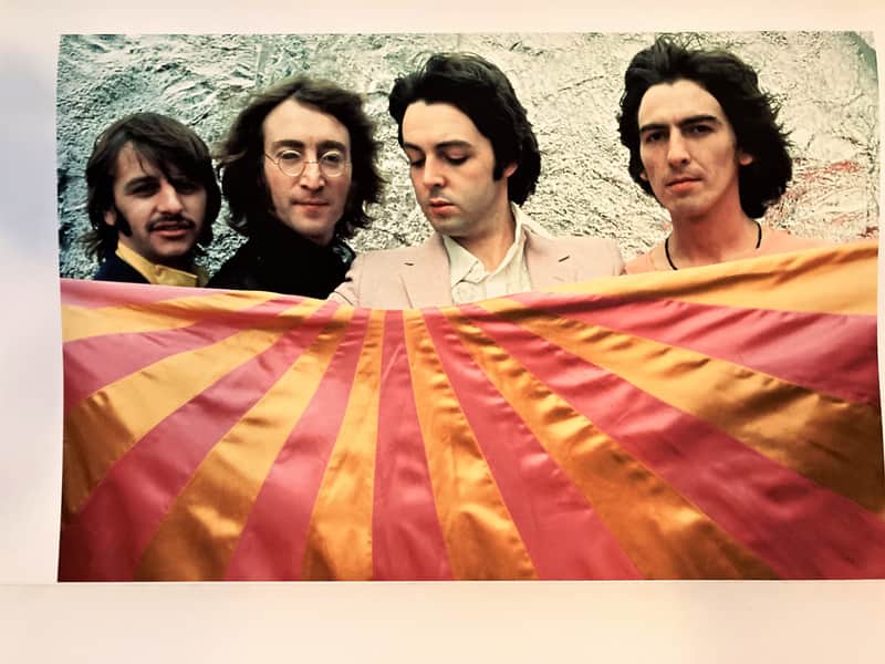 The Beatles 1968 White Album Original Poster Image Ltd Edition Photograph 1/1 #1 image 1