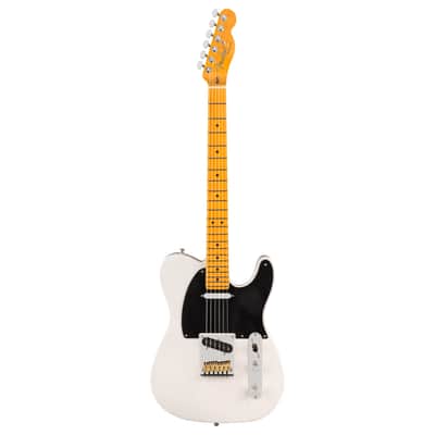 Fender American Ultra Luxe Vintage '50s Telecaster, Maple Fingerboard, White Blonde w/ Deluxe Hardshell Case image 2