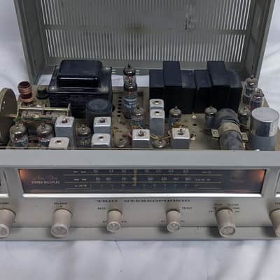 Rare Vintage 1962 Trio Kenwood WX-14 AM / FM Multiplex Stereophonic Tube Receiver - Working image 14