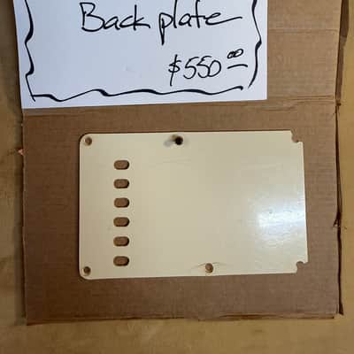 Fender Stratocaster back plate 1 ply 1967 image 1