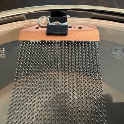 Offbeat Drum Co 6.5 x 14 Copper Snare with Maple Re-Rings / Edges 2025 - Patina and Etched Logo image 7