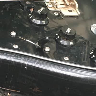 LEFTY! 1978 Vintage Fender Stratocaster Black Nitro Lacquer Strat Aged Relic Guitar Left CBS ‘78 HSC image 15
