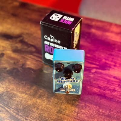 Caline CP-505 Wave Machine Chorus Guitar Effect Pedal True Bypass Aluminum Alloy Casing - Blue image 2