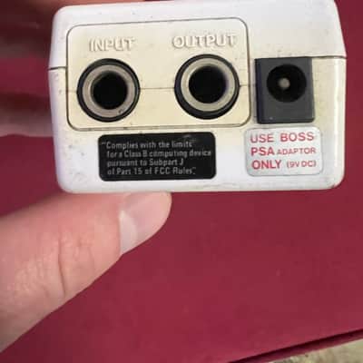 Boss TU-12H Chromatic Tuner 1994 - 2008 - White image 3