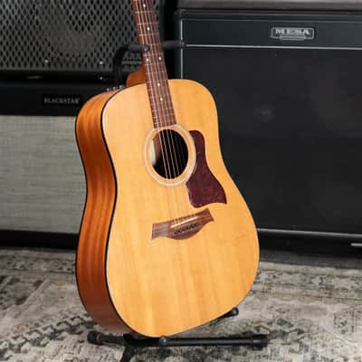 Taylor 110e Dreadnought Acoustic/Electric Guitar with Gig Bag - Used image 21