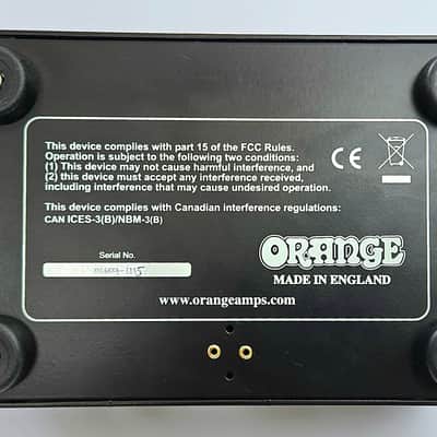 Orange Bax Bangeetar guitar Pre-EQ Preamp Overdrive Distortion Pedal image 7
