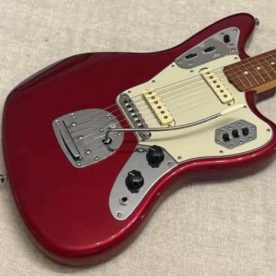 2017 Fender Classic Player Jaguar Special Candy Apple Red + Deluxe Gig Bag image 7