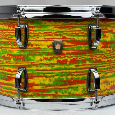 Ludwig 12x18"/8x12"/14x14" Classic Maple 'Jazzette New Yorker' Drum set - Citrus Mod image 14