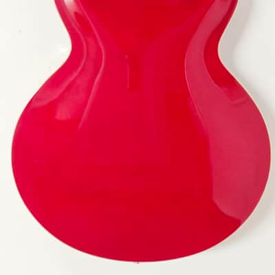 Burny RSA-100 CR Cherry Red Made in Japan 2002 Semi Hollow Body Electric Guitar, o5295 image 12