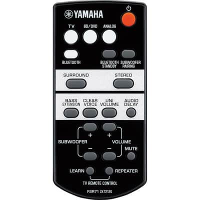 Yamaha - YAS-203BL - 200W 2.1-Channel Soundbar System - Piano Black image 3