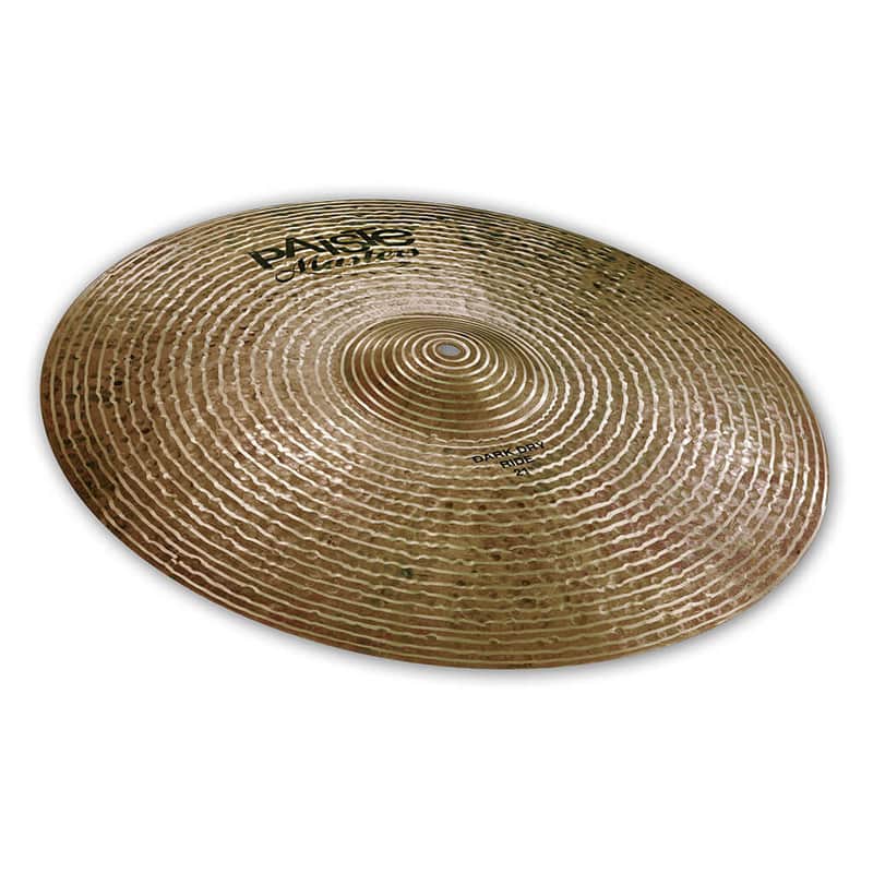 Paiste Masters Dark Dry Ride Cymbal 21" image 1