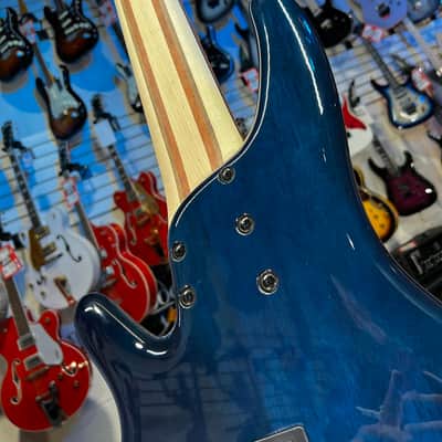 Ibanez Bass Workshop SRAS7 Ashula 7-string Bass Guitar - Cosmic Blue Starburst Shipping Authorized Dealer! 474 GET PLEK’D! image 13