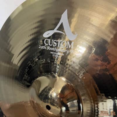 Zildjian A Custom 21” 20th Anniversary Ride Cymbal image 2