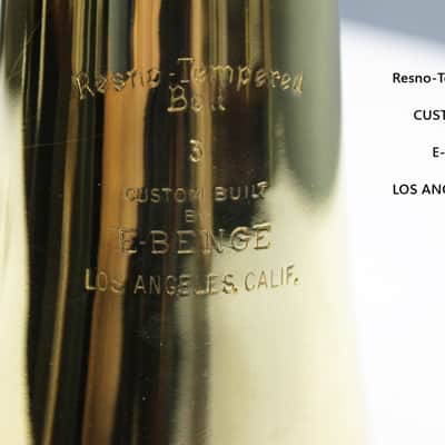 Benge Resno - Tempered Bell 3 Custom Flugelhorn - Los Angeles **Original Case Included** image 6
