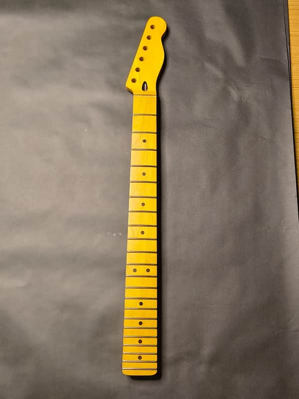 Tele Style Neck Tele style replacement neck 2026 - Amber image 1