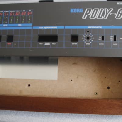 Immagine Wooden Case For Korg Poly 61 Poly 61M Analog Synthesizer American Walnut - 7